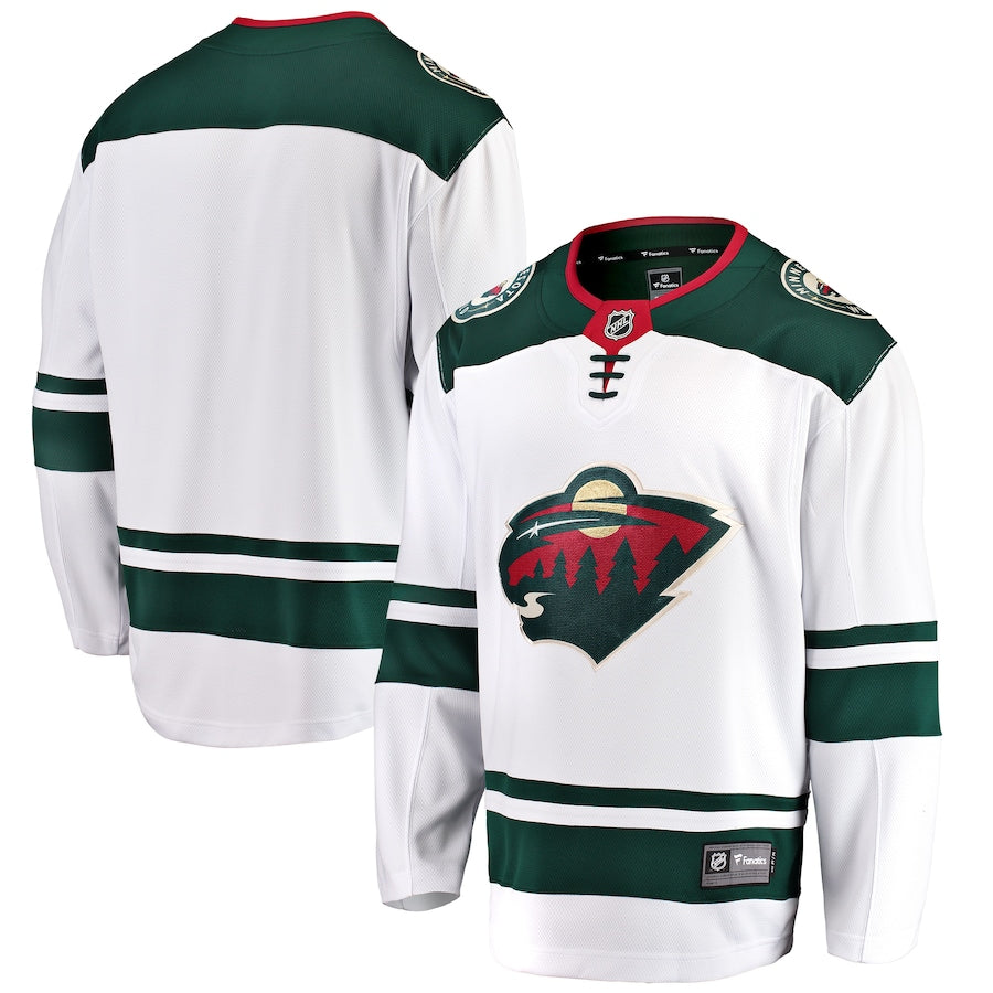 Minnesota Wild Breakaway Away Jersey - White