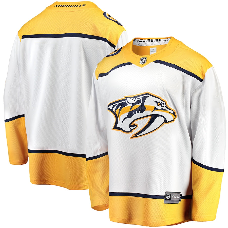 Nashville Predators Breakaway Away Jersey - White