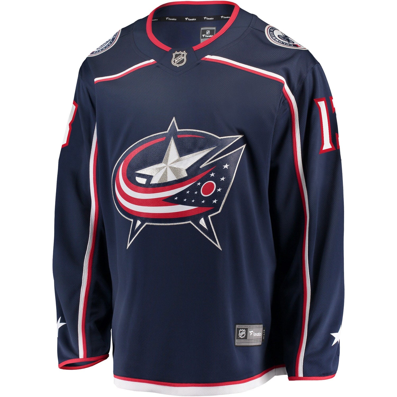 Johnny Gaudreau Columbus Blue Jackets Breakaway Jersey - Navy