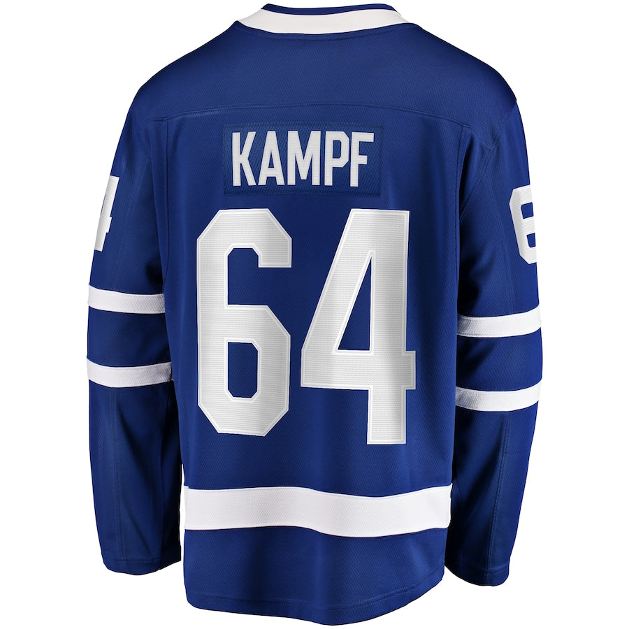 David Kampf Toronto Maple Leafs Home Premier Breakaway Jersey - Blue