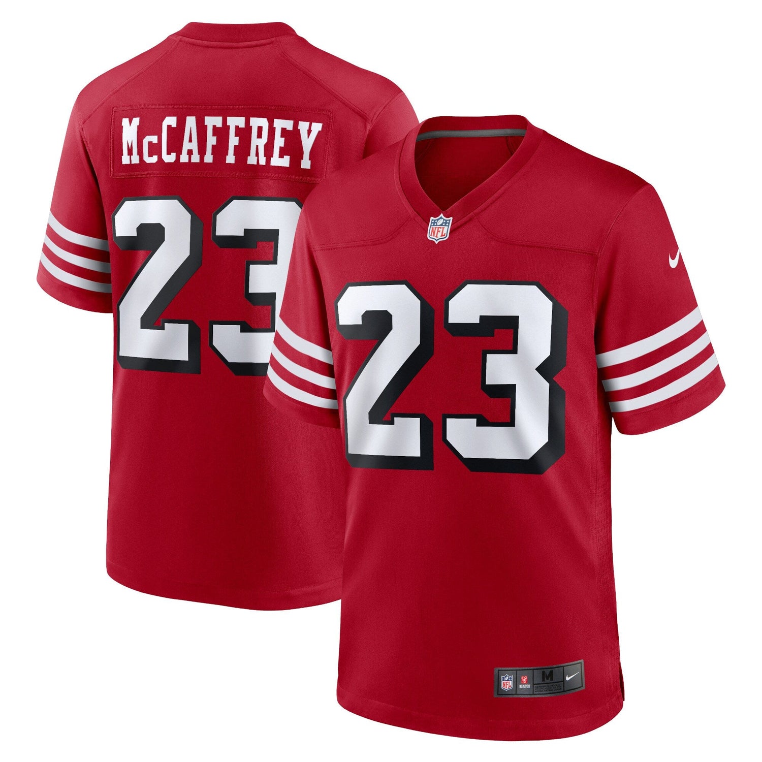 Christian McCaffrey San Francisco 49ers Nike Alternate Game Jersey - Scarlet