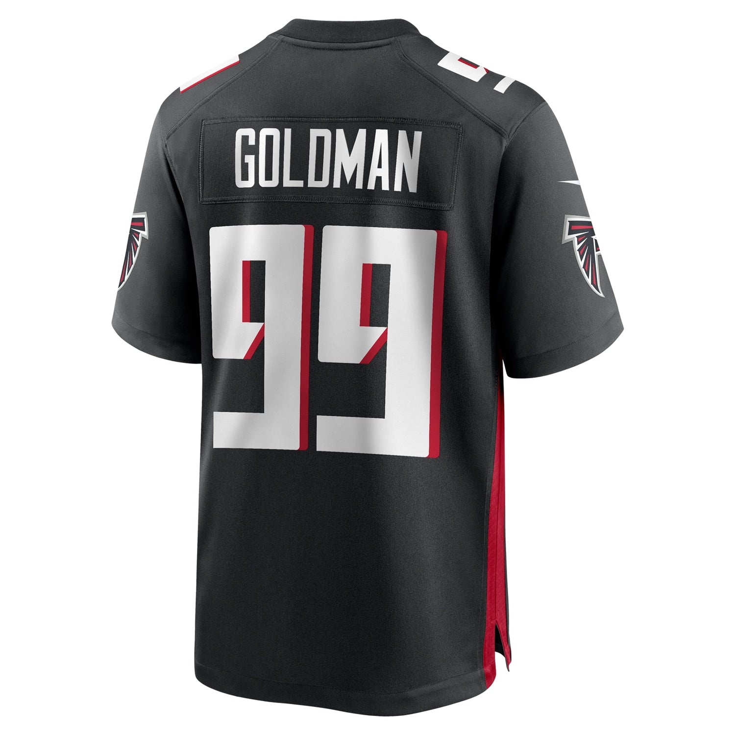 Eddie Goldman Atlanta Falcons Nike Team Game Jersey - Black