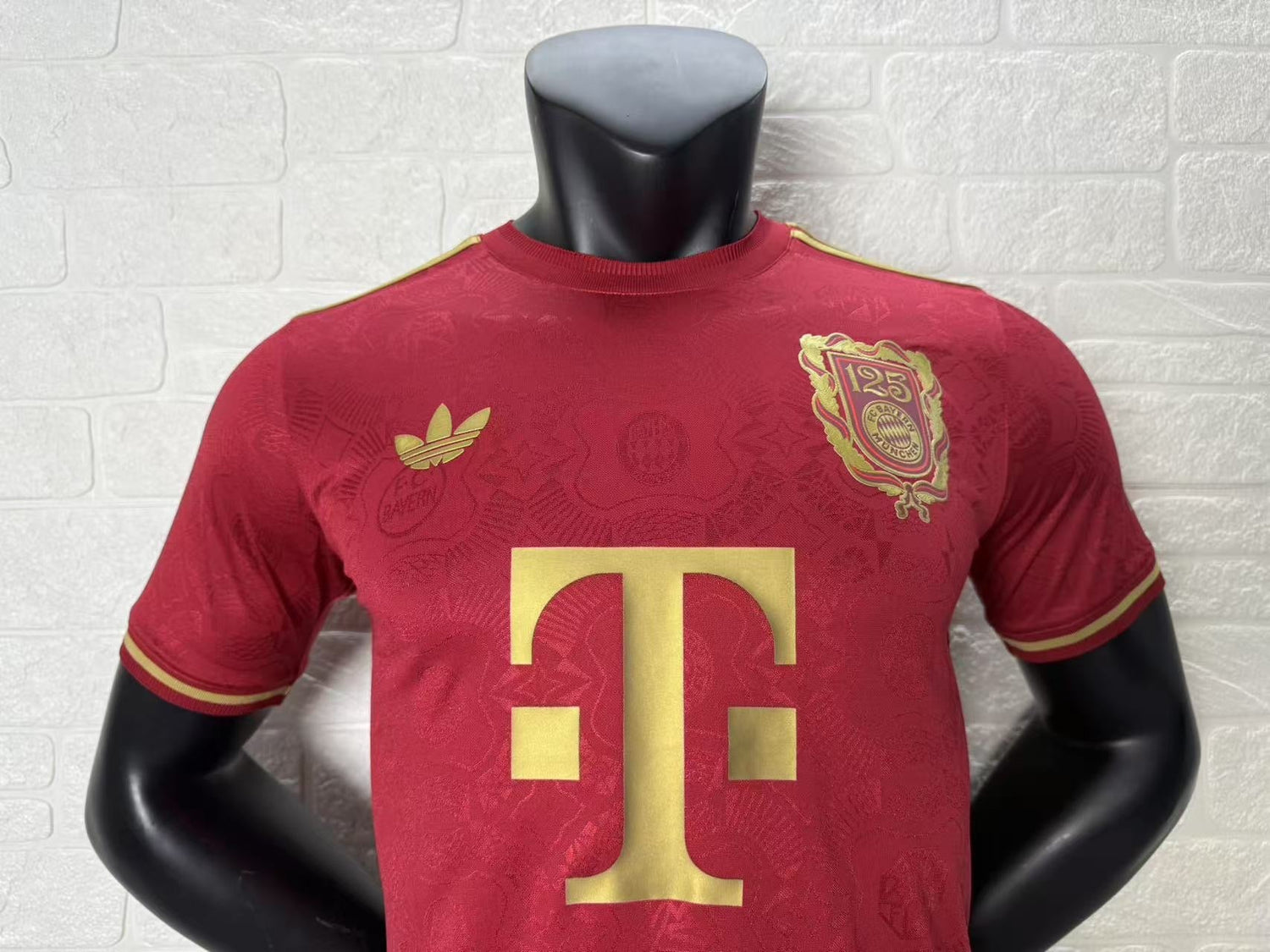 2025-26 Bayern Munich 125th Anniversary Red Player Version Jersey