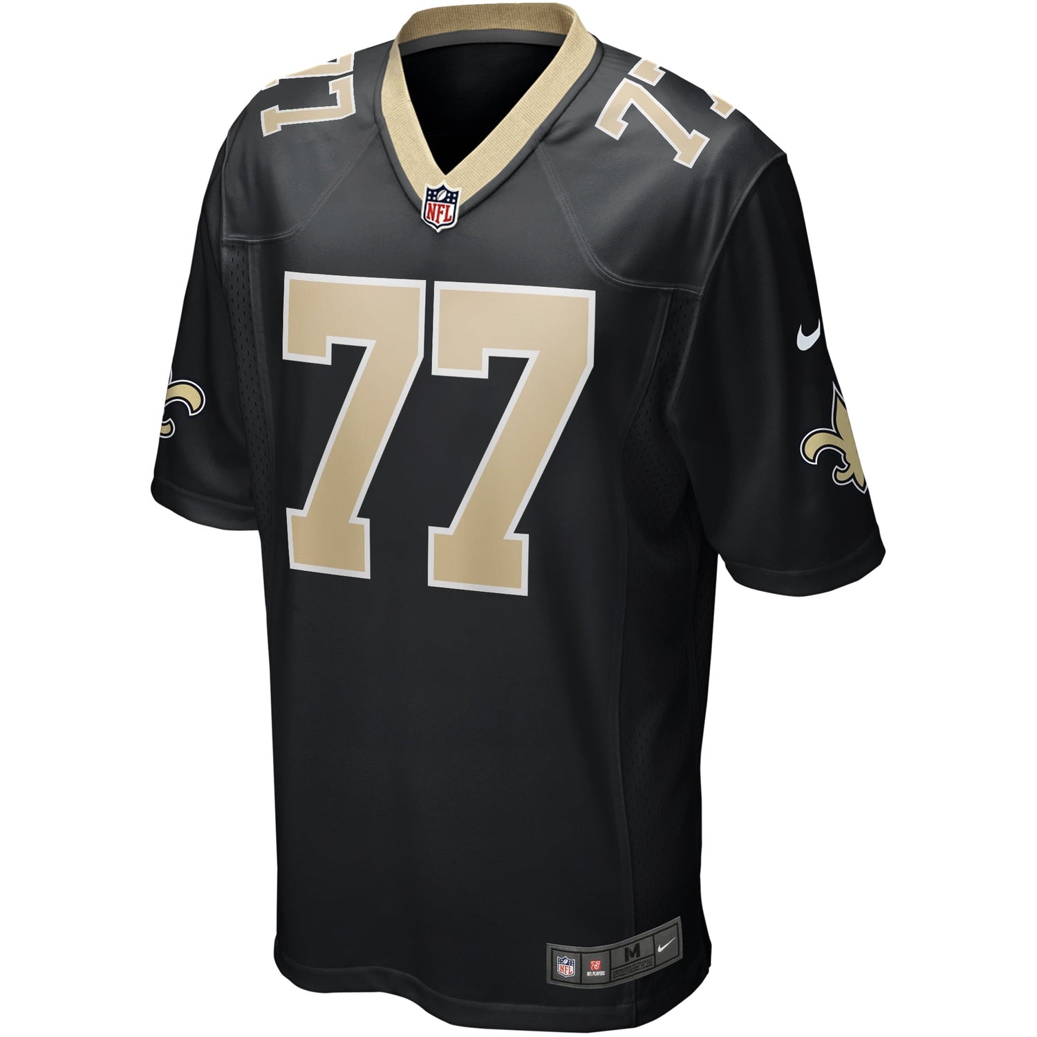 Carl Nicks New Orleans Saints Nike Game Retired Jersey - Black