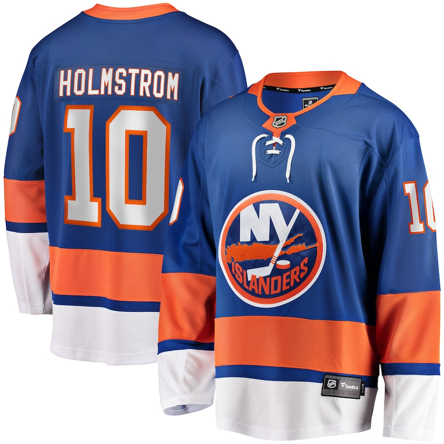 Simon Holmstrom New York Islanders Home Premier Breakaway Jersey - Blue