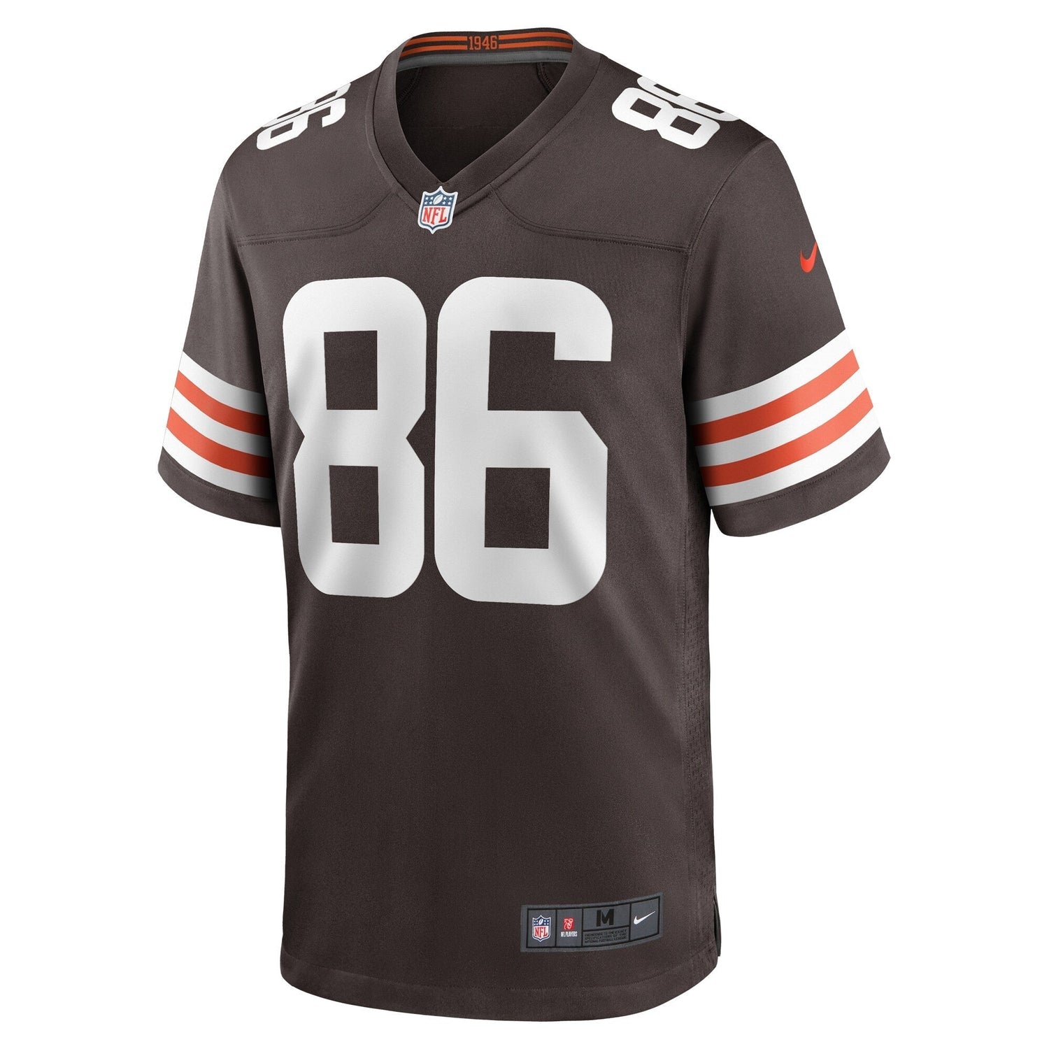 Devin Asiasi Cleveland Browns Nike Game Jersey - Brown