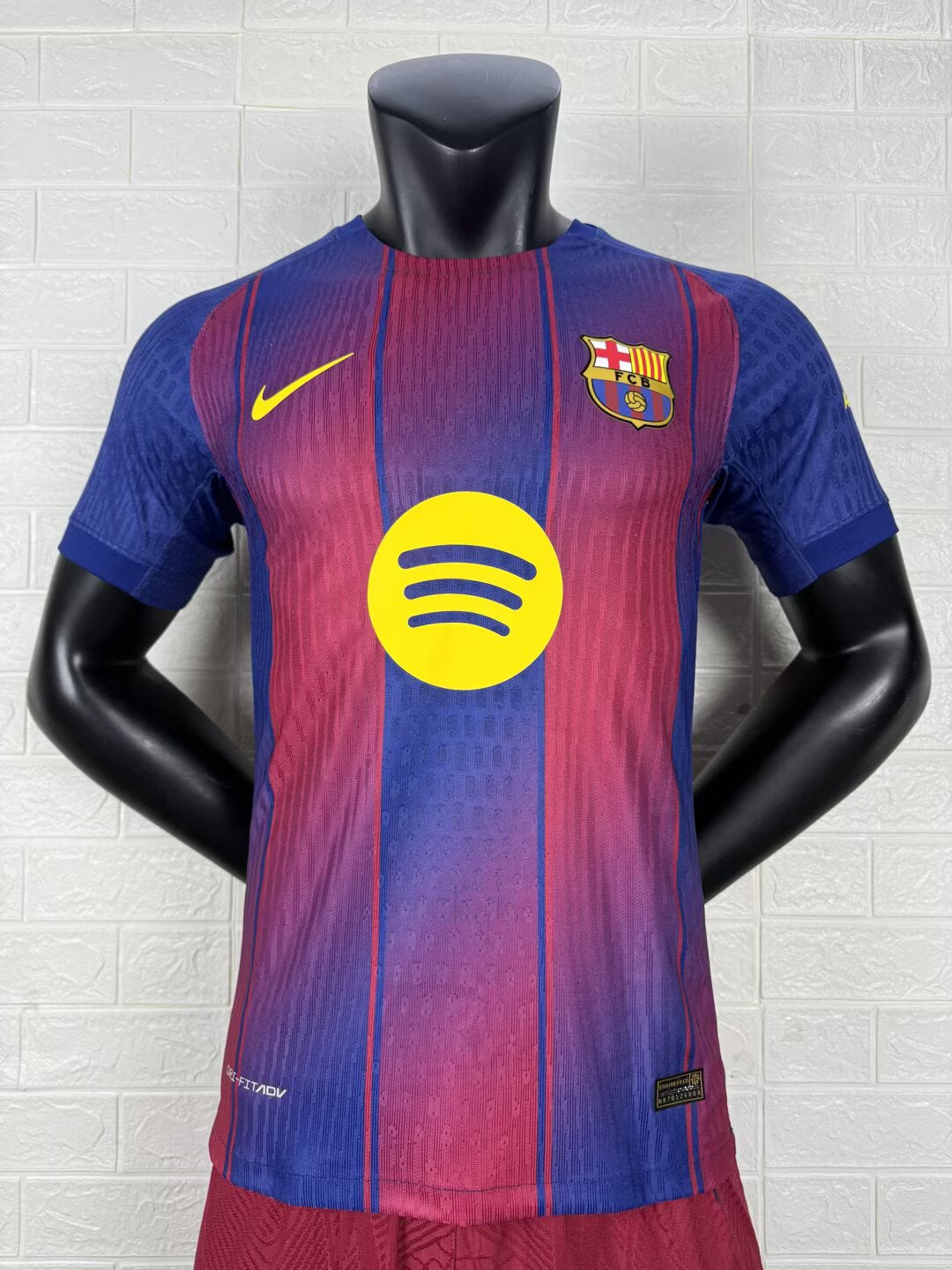 2025-26 FC Barcelona Home Player Version Jersey