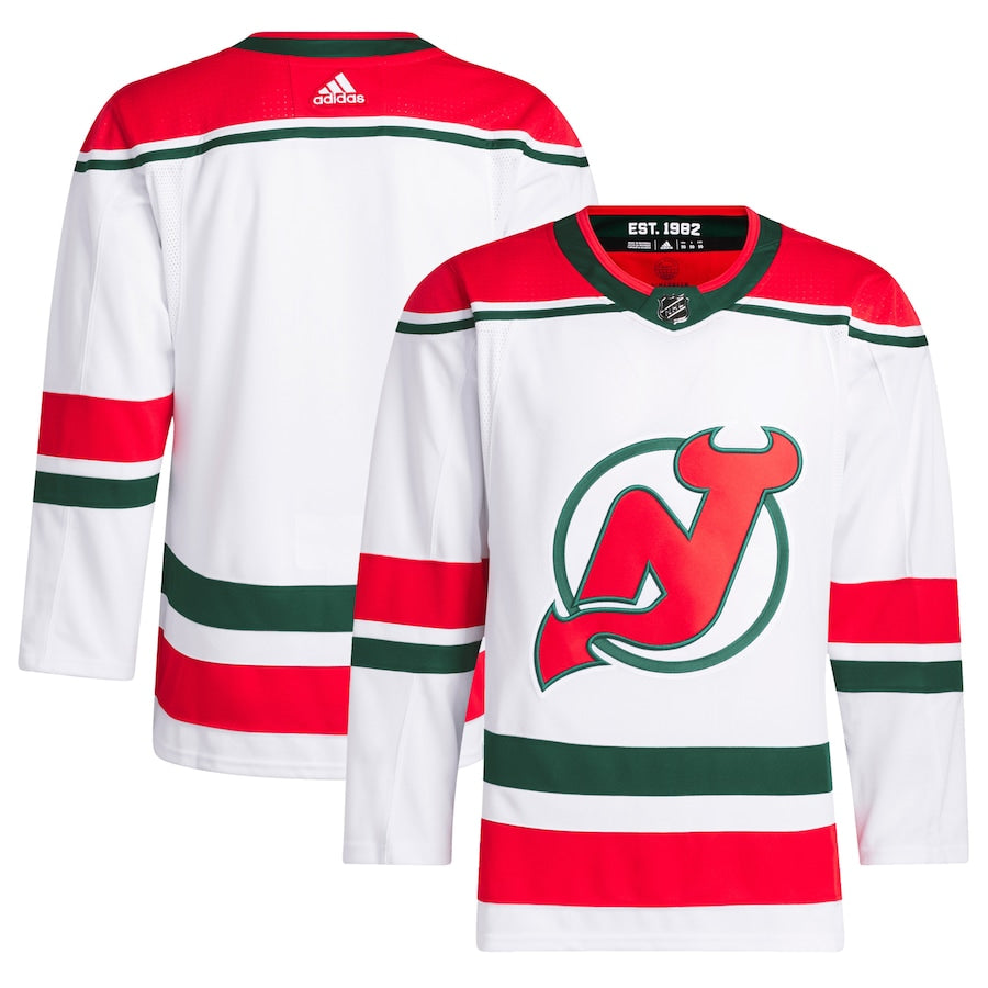 New Jersey Devils 2022/23 Heritage Primegreen Pro Jersey - White