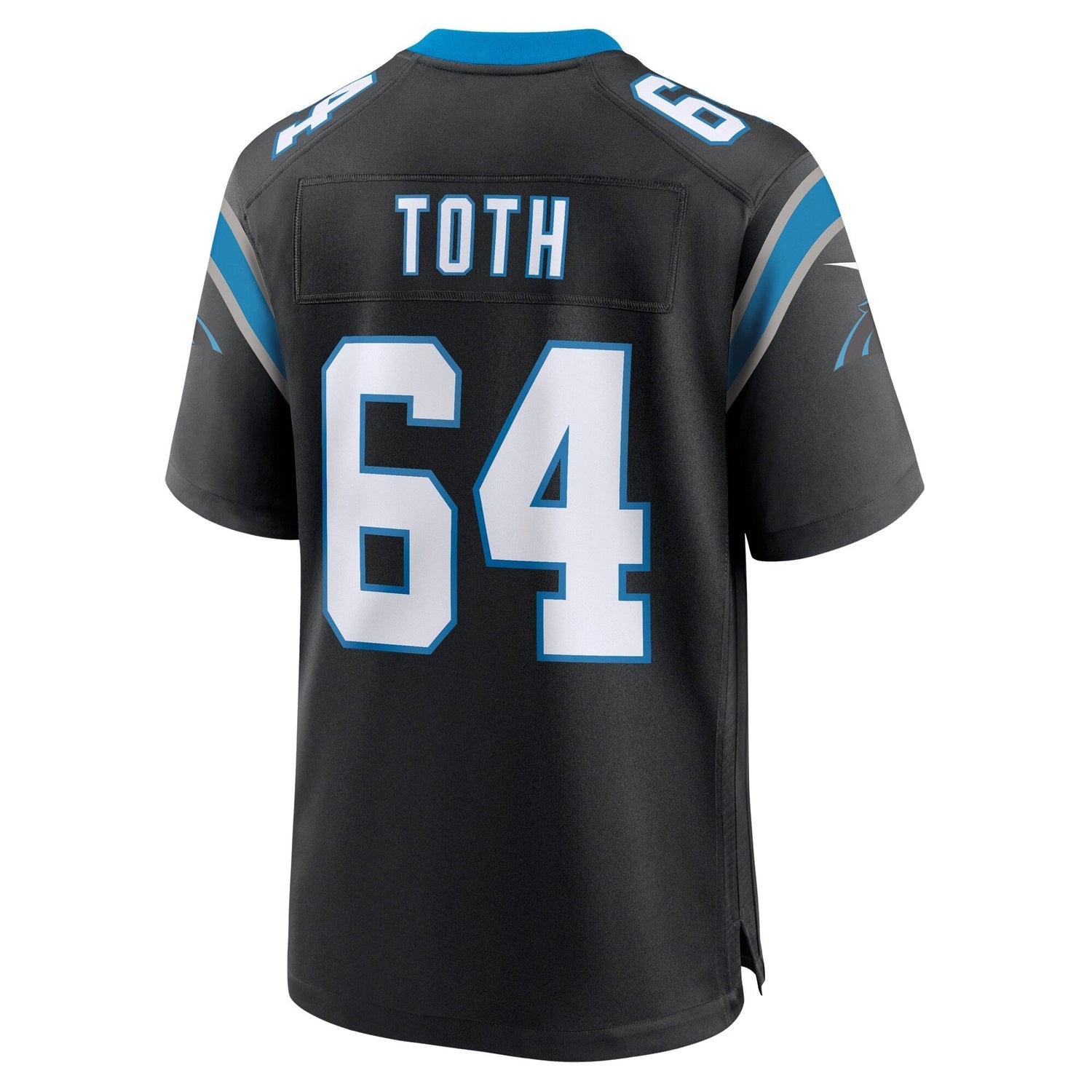 Brett Toth Carolina Panthers Nike Game Jersey - Black