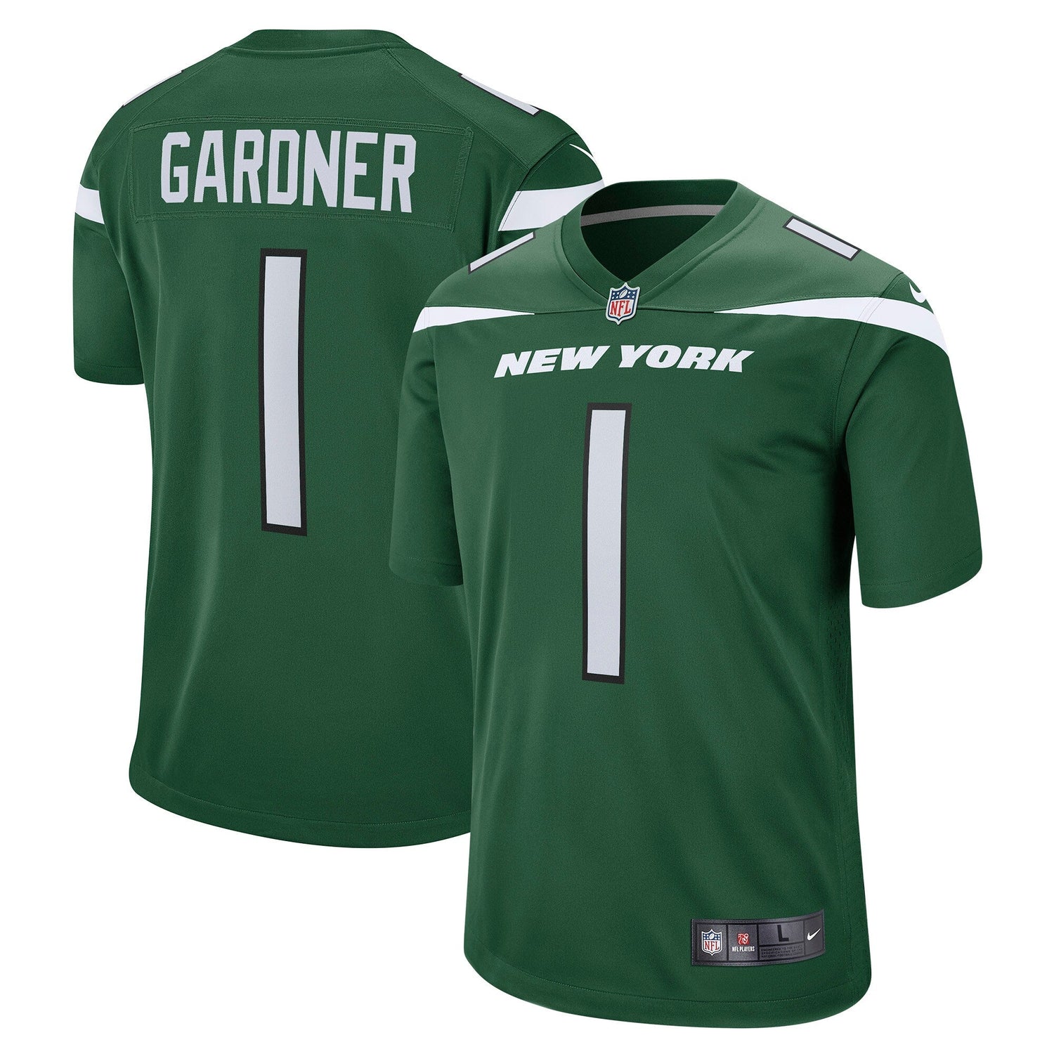 Ahmad Sauce Gardner New York Jets Nike Game Jersey - Green