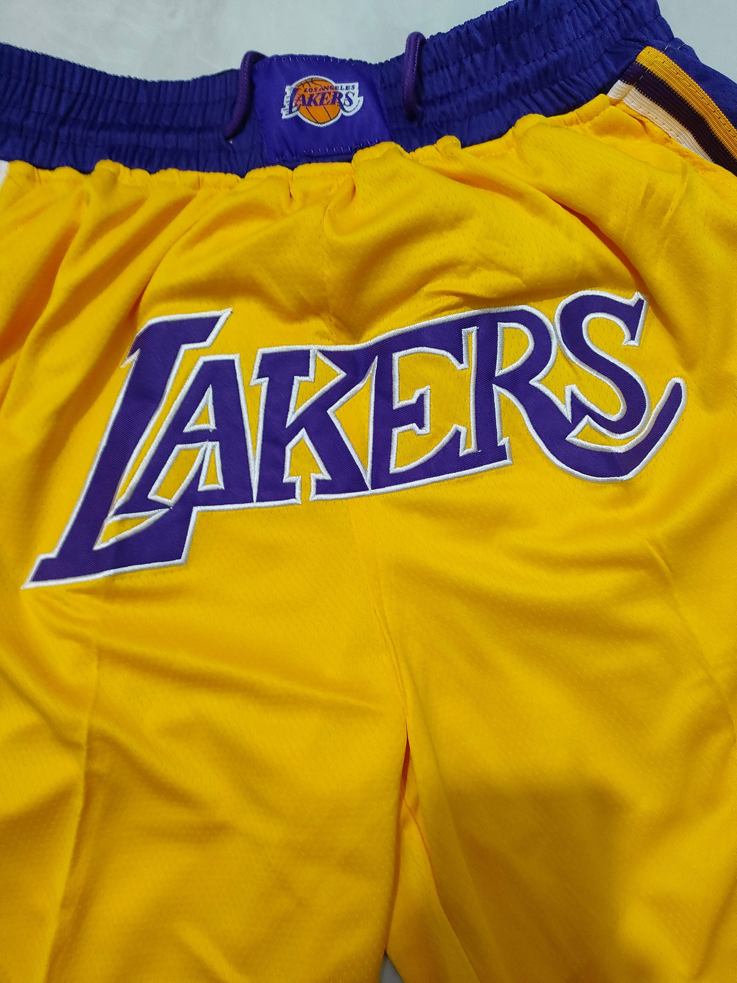 JUST DON Los Angeles Lakers Pocket Shorts