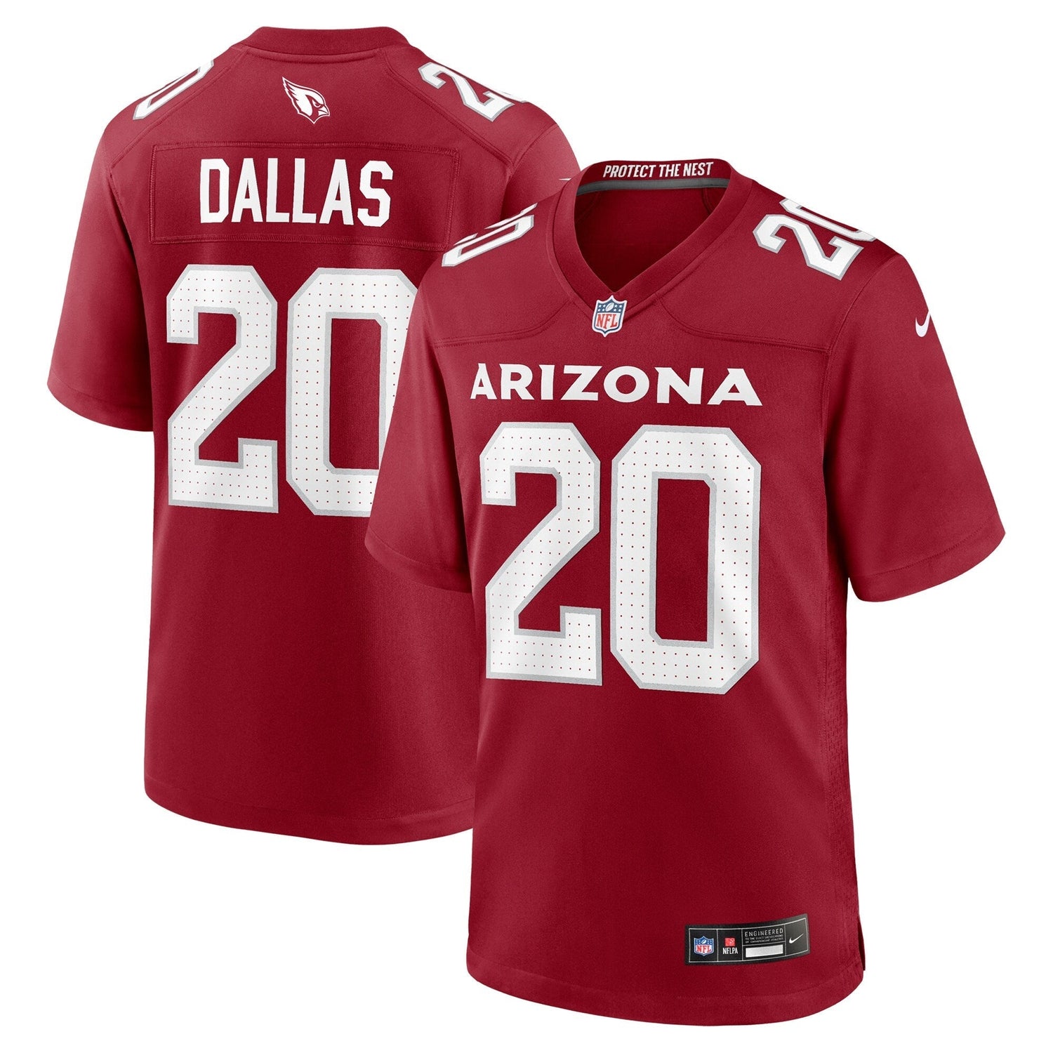 DeeJay Dallas Arizona Cardinals Nike Team Game Jersey - Cardinal