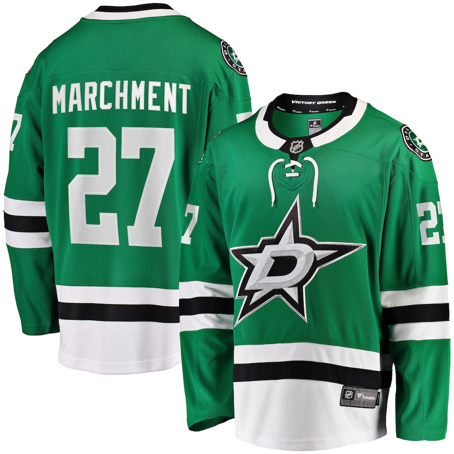 Mason Marchment Dallas Stars Home Breakaway Jersey - Kelly Green