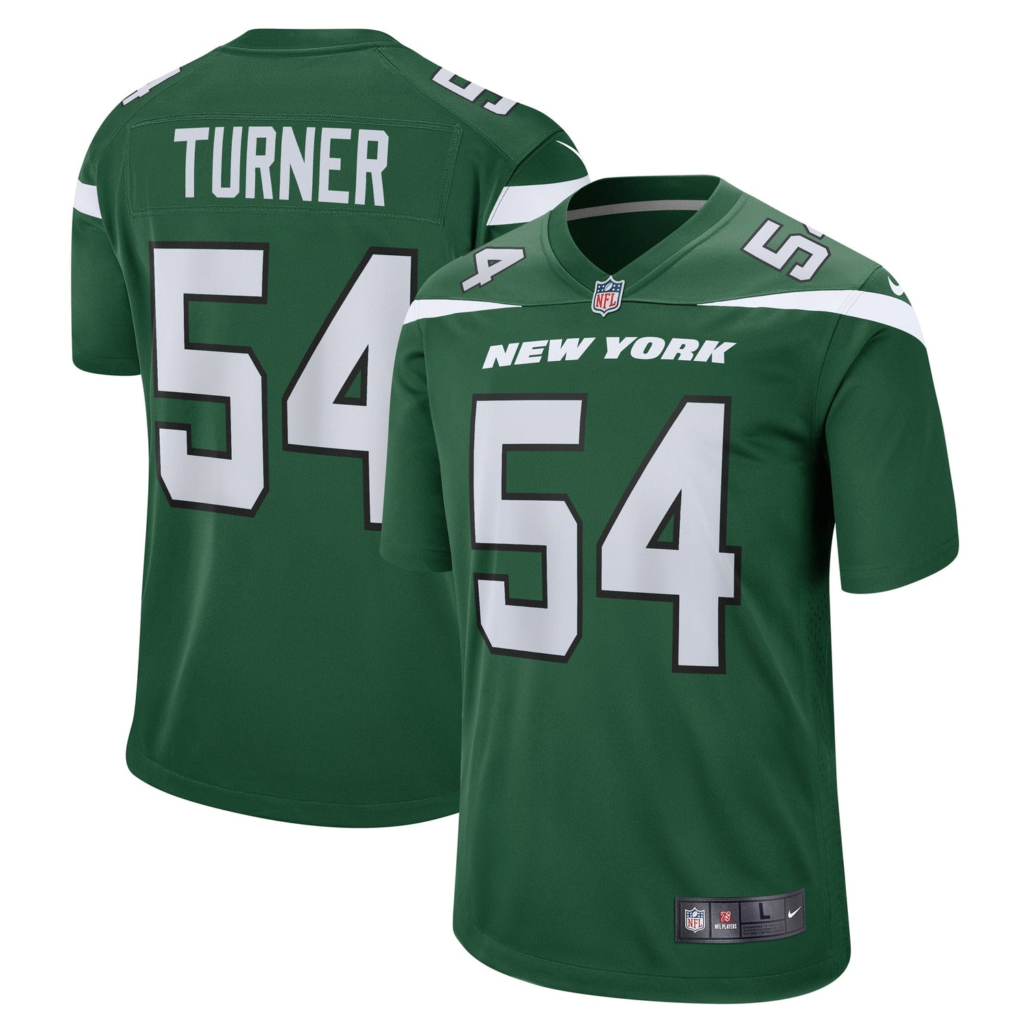 Billy Turner New York Jets Nike Game Jersey - Gotham Green