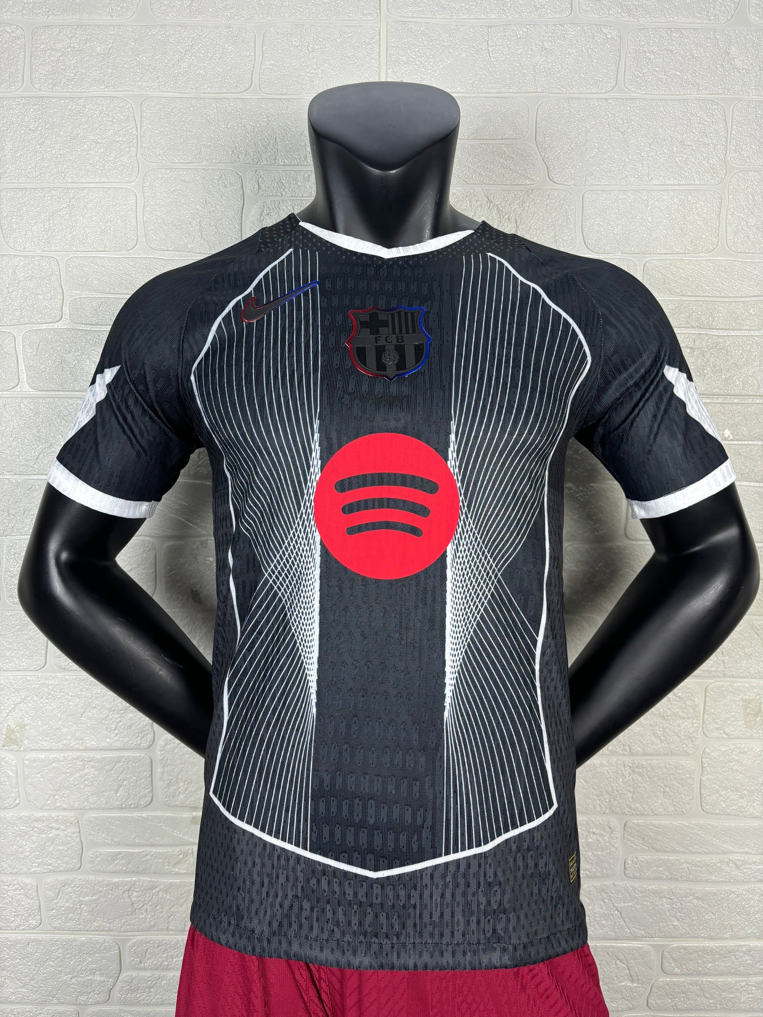 2025-26 FC Barcelona Special Edition Black Player Version Jersey