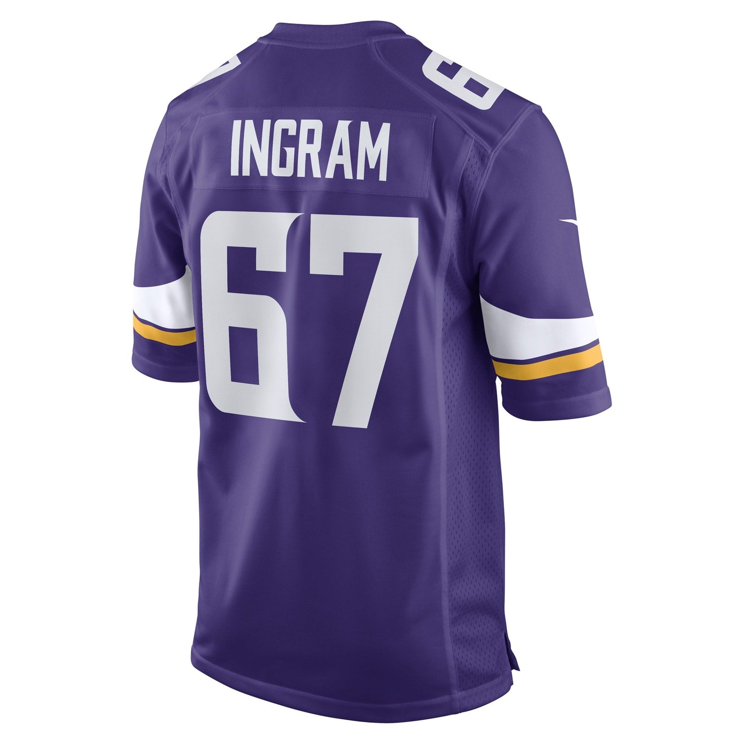Ed Ingram Minnesota Vikings Nike Game Jersey - Purple