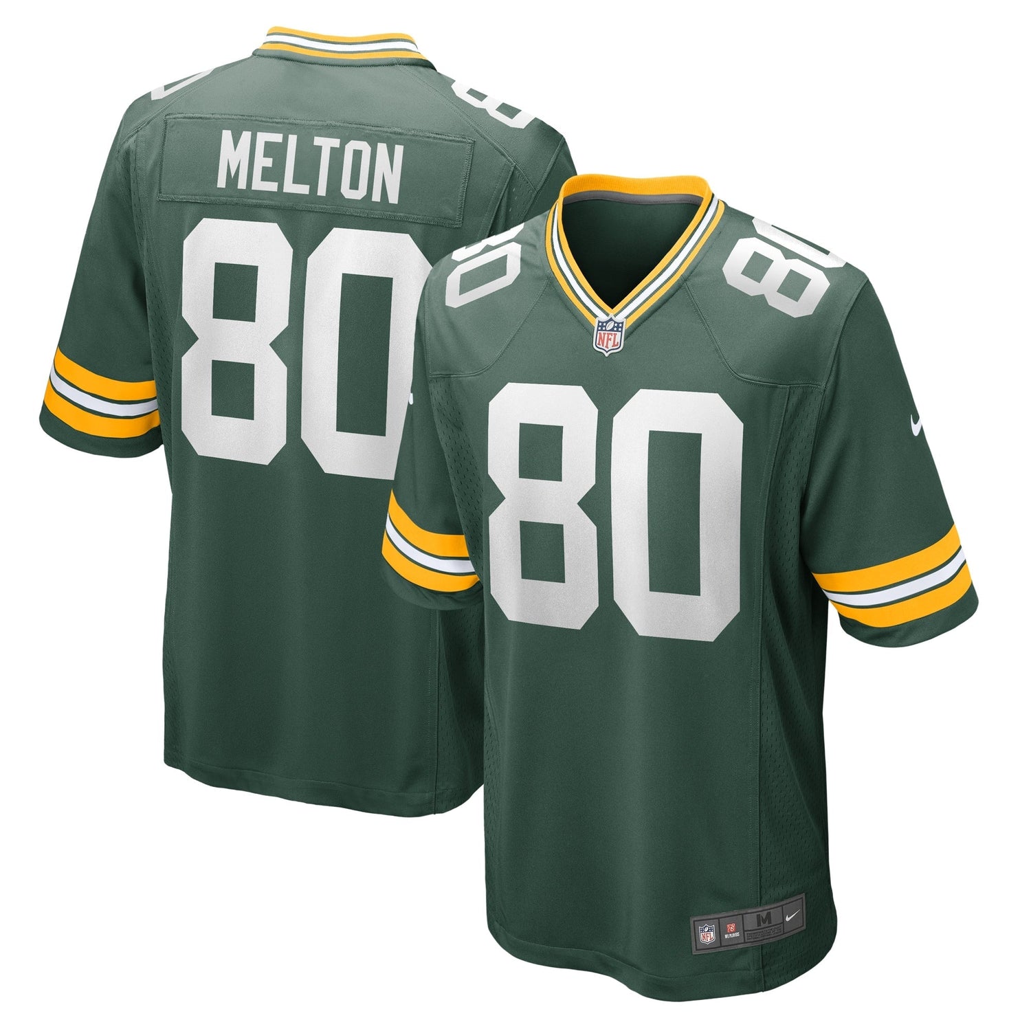 Bo Melton Green Bay Packers Nike Home Game Jersey - Green