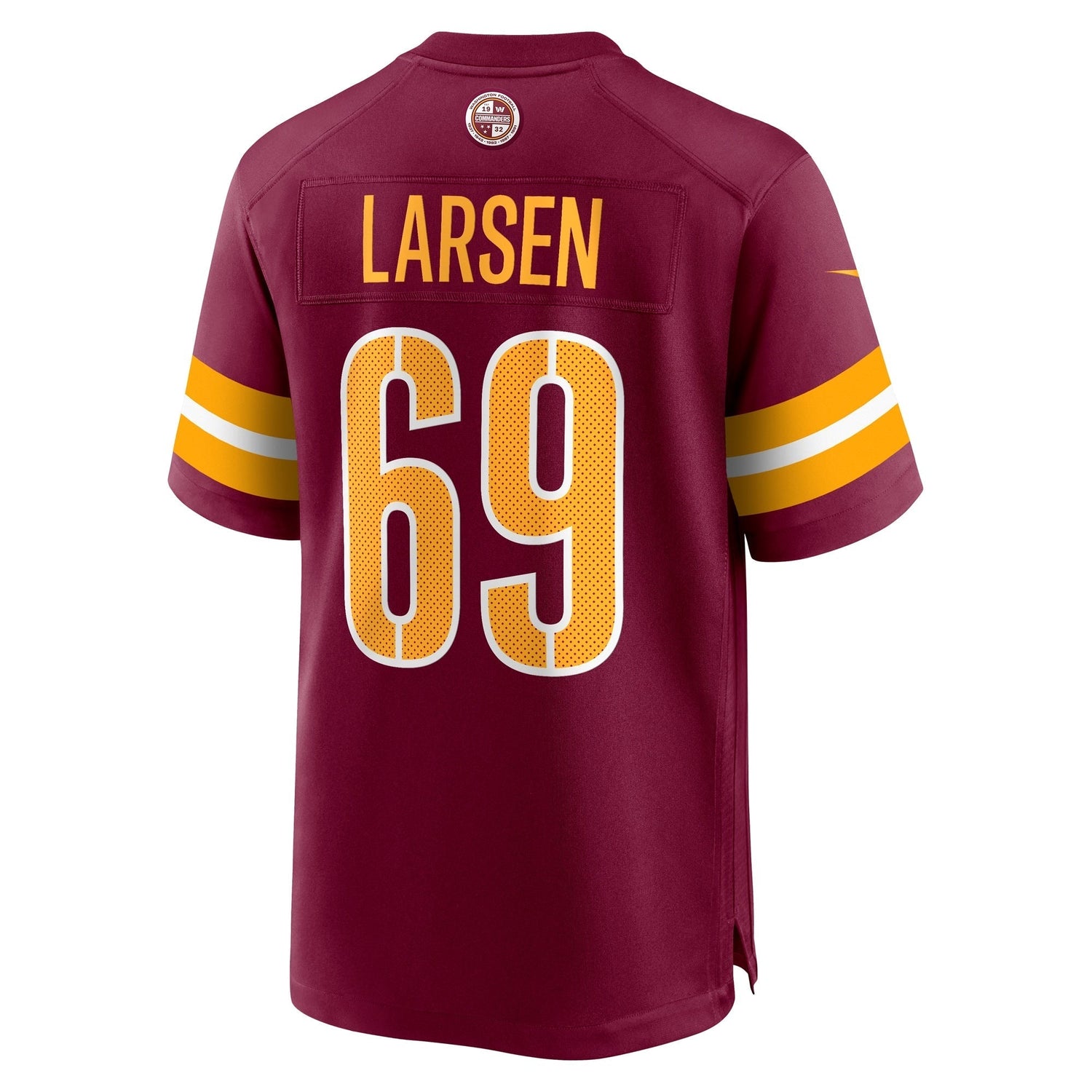 Tyler Larsen Washington Commanders Nike Game Jersey - Burgundy