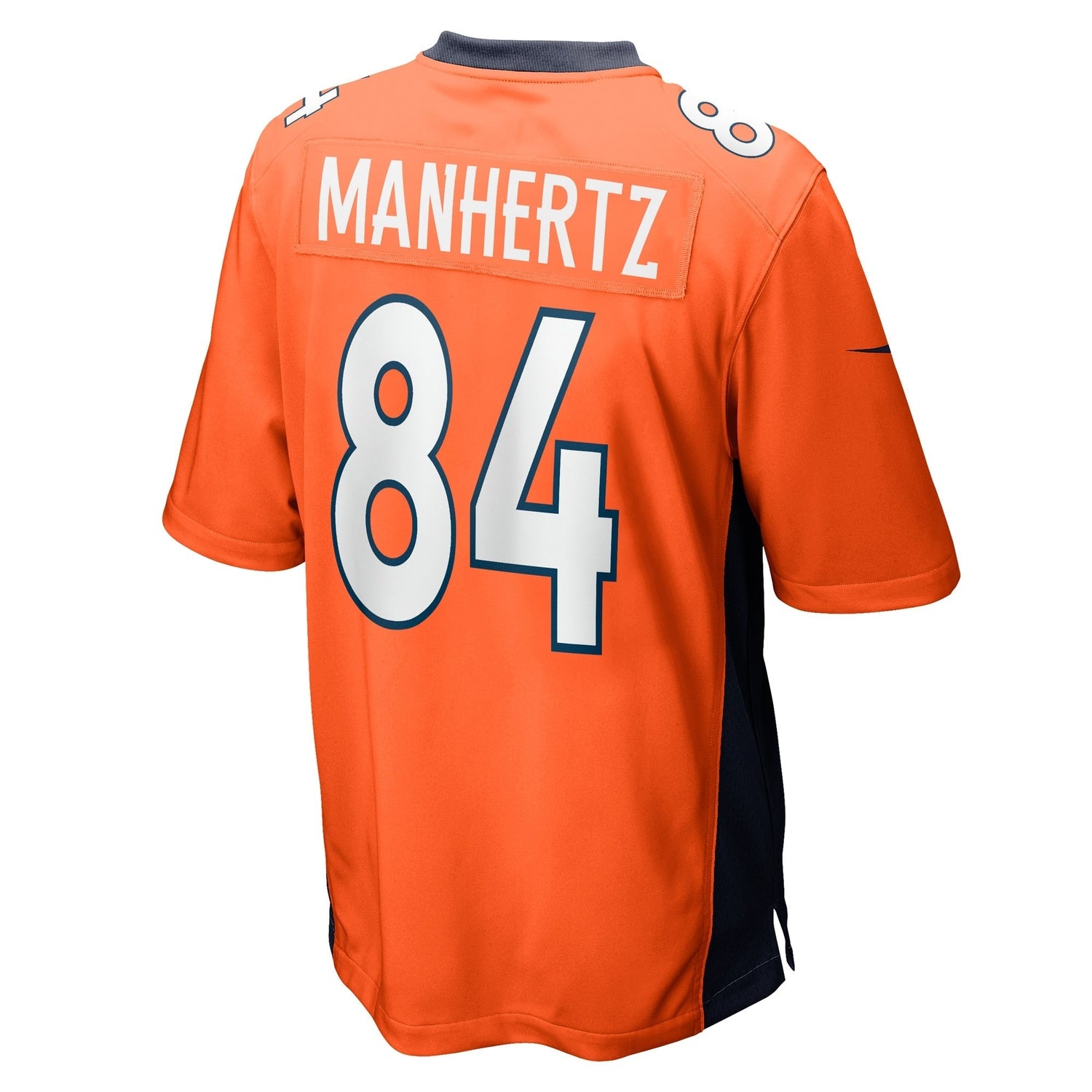 Chris Manhertz Denver Broncos Nike Game Jersey - Orange