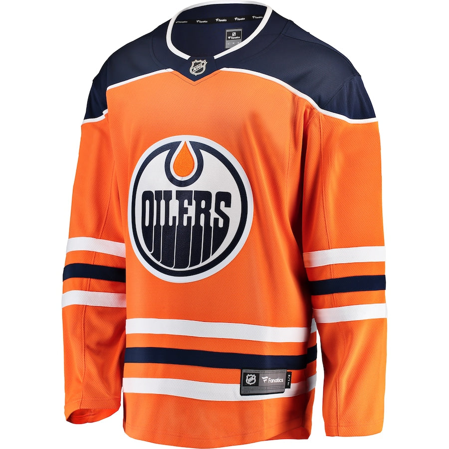 Edmonton Oilers Breakaway Home Jersey - Orange