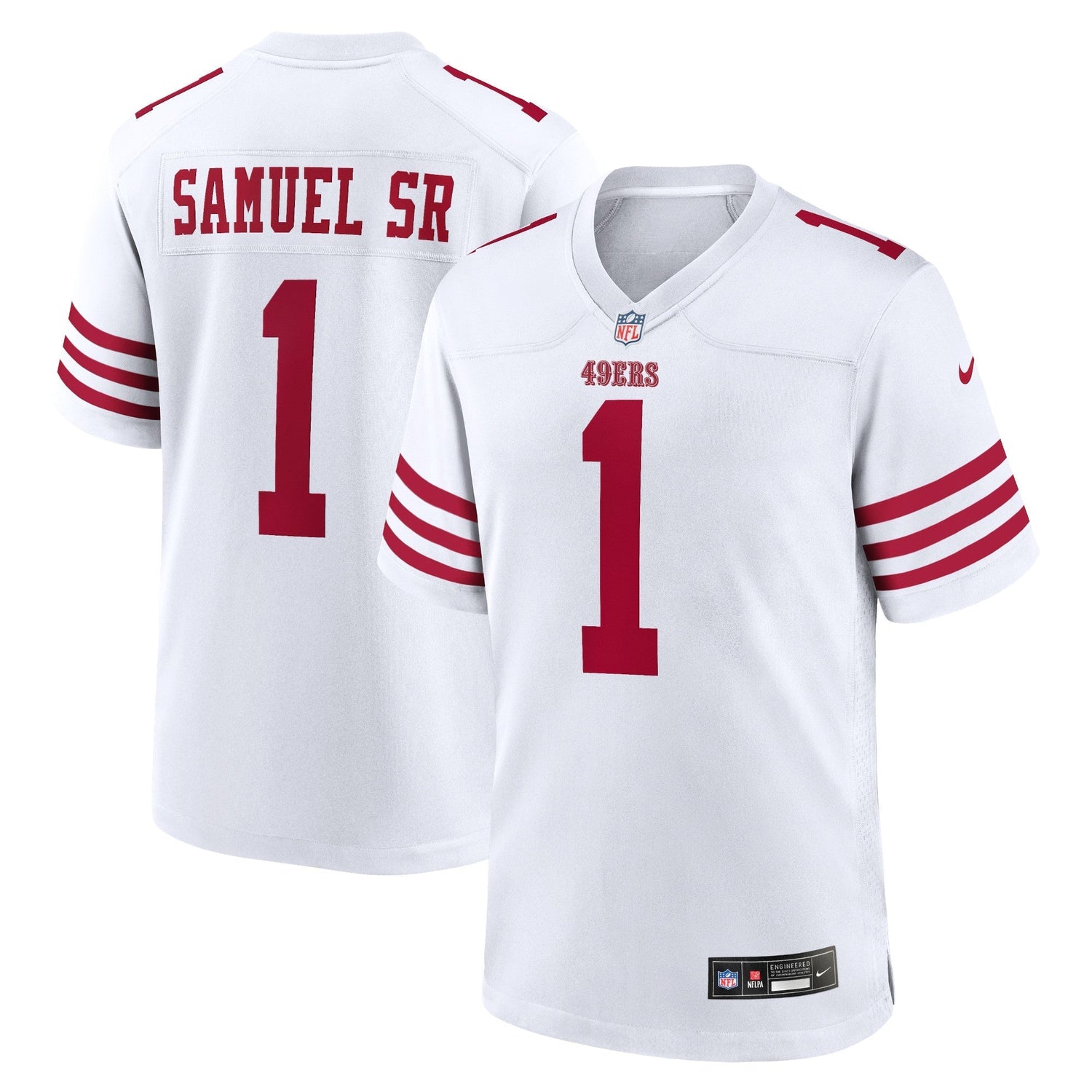 Deebo Samuel Sr San Francisco 49ers Nike Game Jersey - White