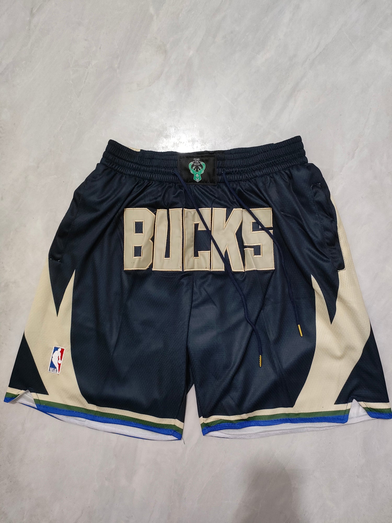 JUST DON Milwaukee Bucks Pocket Shorts