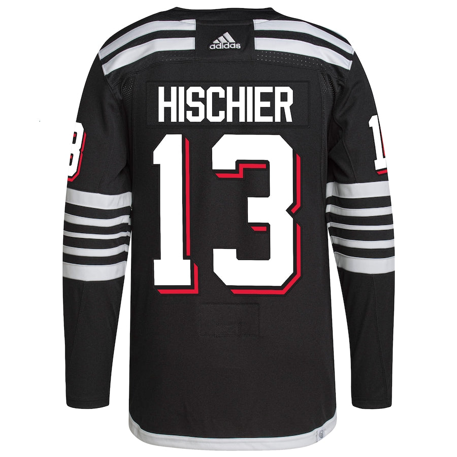 Nico Hischier New Jersey Devils Alternate Primegreen Jersey - Black