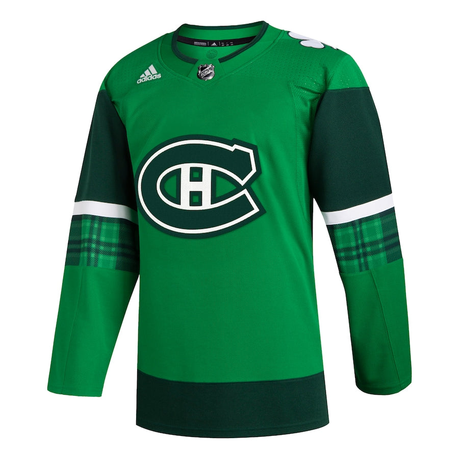 Montreal Canadiens 2023 St. Patrick's Day Primegreen Jersey - Kelly Green