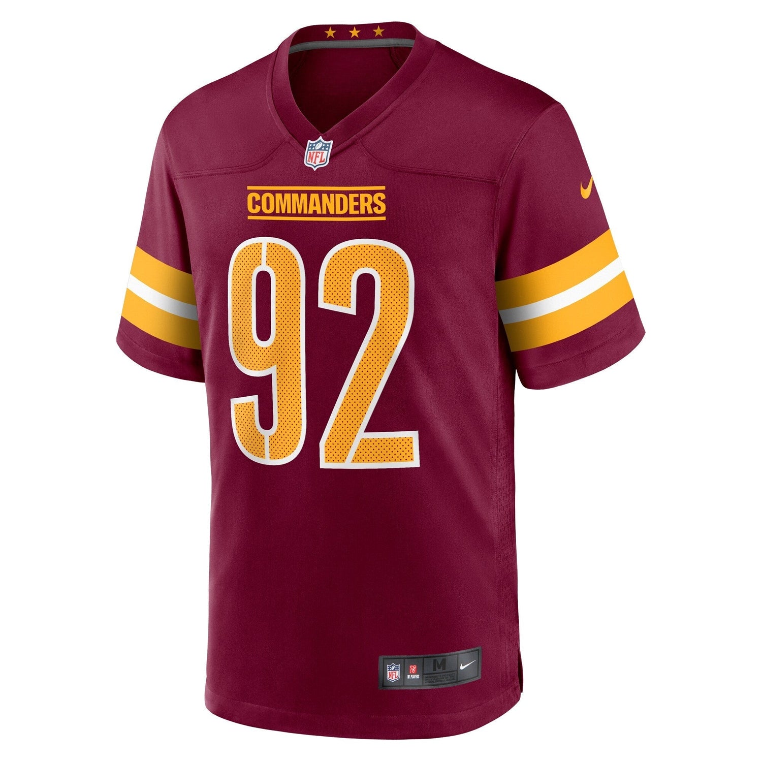 Abdullah Anderson Washington Commanders Nike Game Jersey - Burgundy