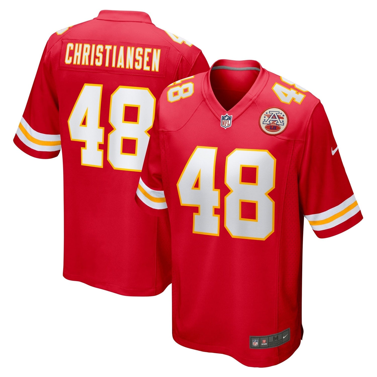 Cole Christiansen Kansas City Chiefs Nike Game Jersey - Red