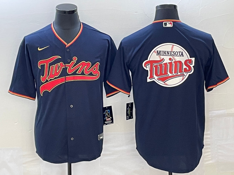 Men's Minnesota Twins Navy Player Jersey
