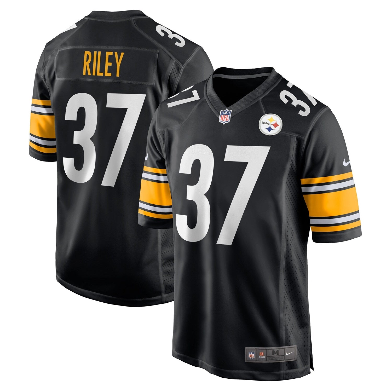 Elijah Riley Pittsburgh Steelers Nike Game Jersey - Black