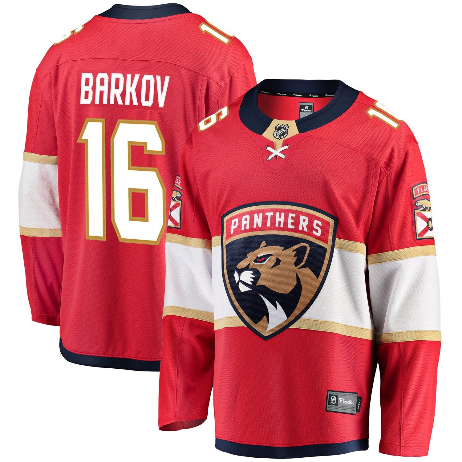 Aleksander Barkov Florida Panthers Breakaway Jersey - Red