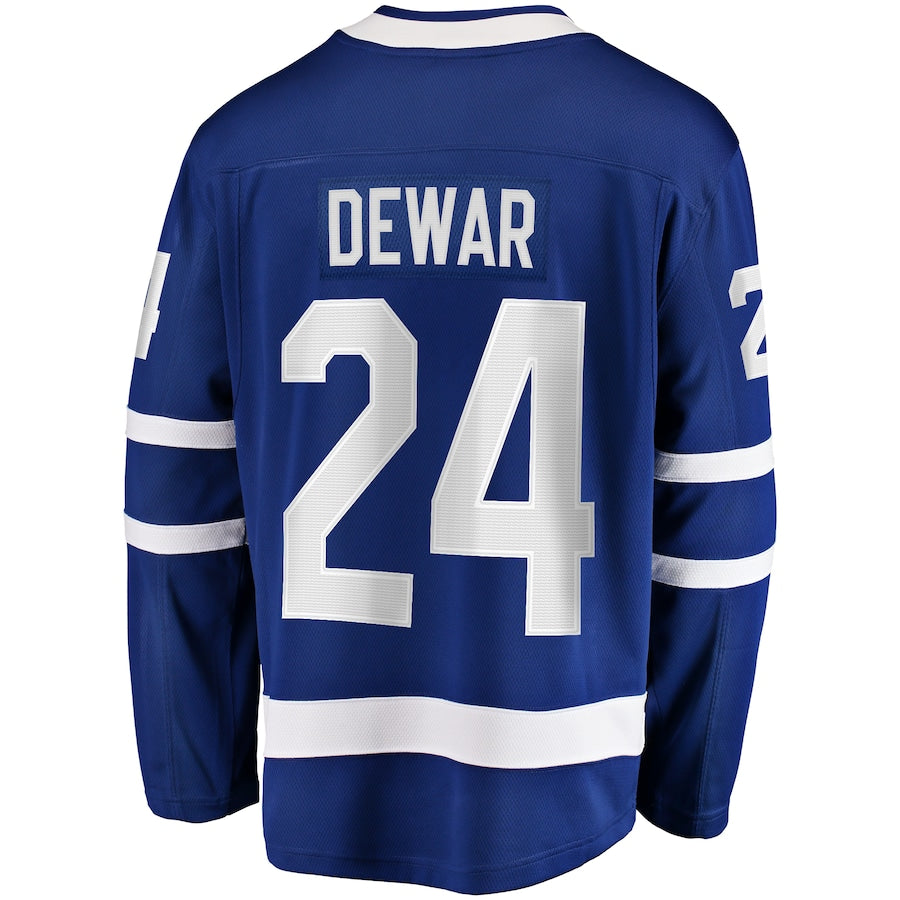 Connor Dewar Toronto Maple Leafs Home Premier Breakaway Jersey - Blue