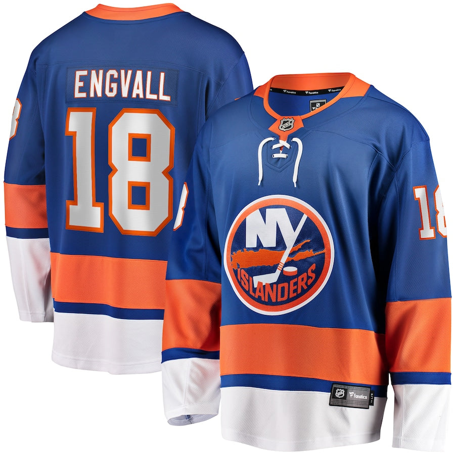 Pierre Engvall New York Islanders Home Premier Breakaway Jersey - Blue