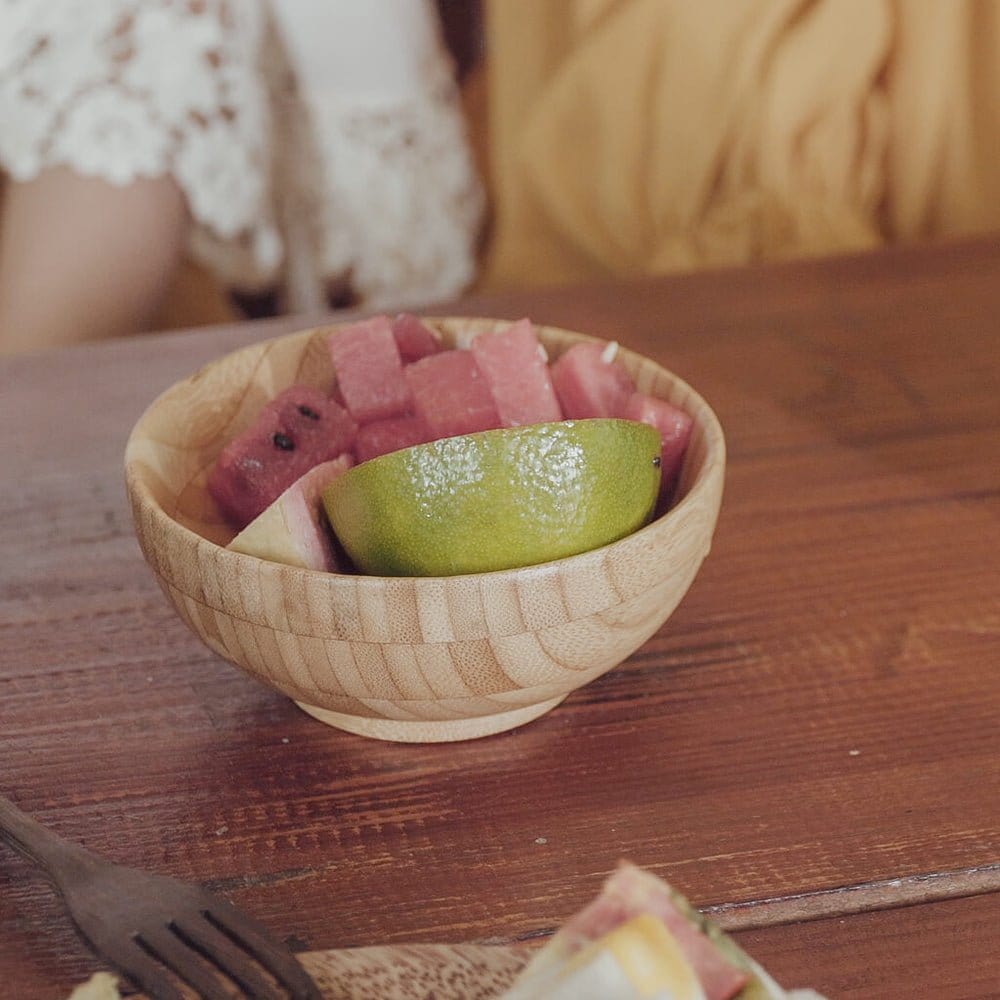 Handcrafted Bamboo Side Dish Bowl