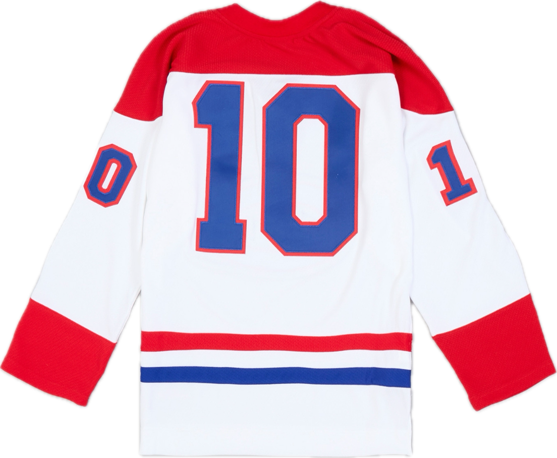 Men's Guy LaFleur White Montreal Canadiens 1971/72 Power Play Jersey By Mitchell & Ness