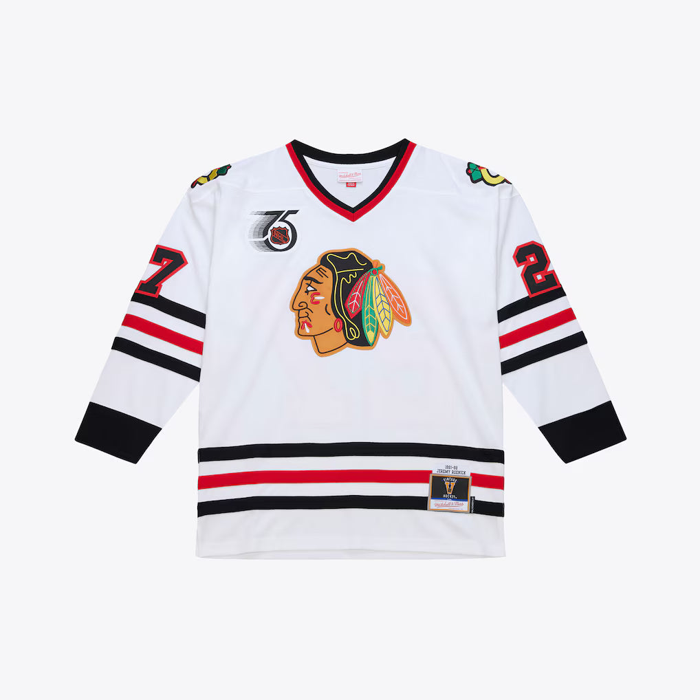 Men's Jeremy Roenick Chicago Blackhawks White 1991-92 Power Play Jersey
