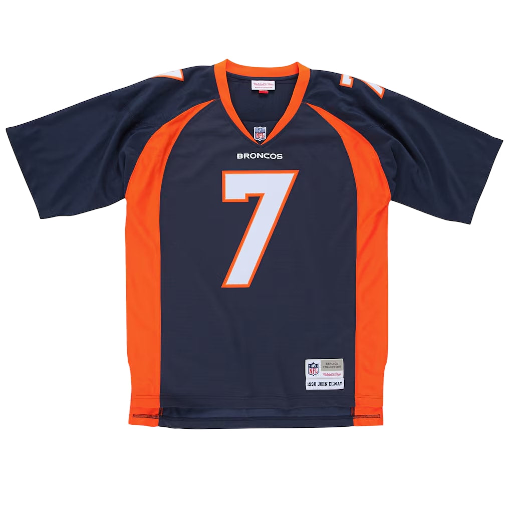Men's Mitchell & Ness John Elway Navy Denver Broncos Legacy Jersey