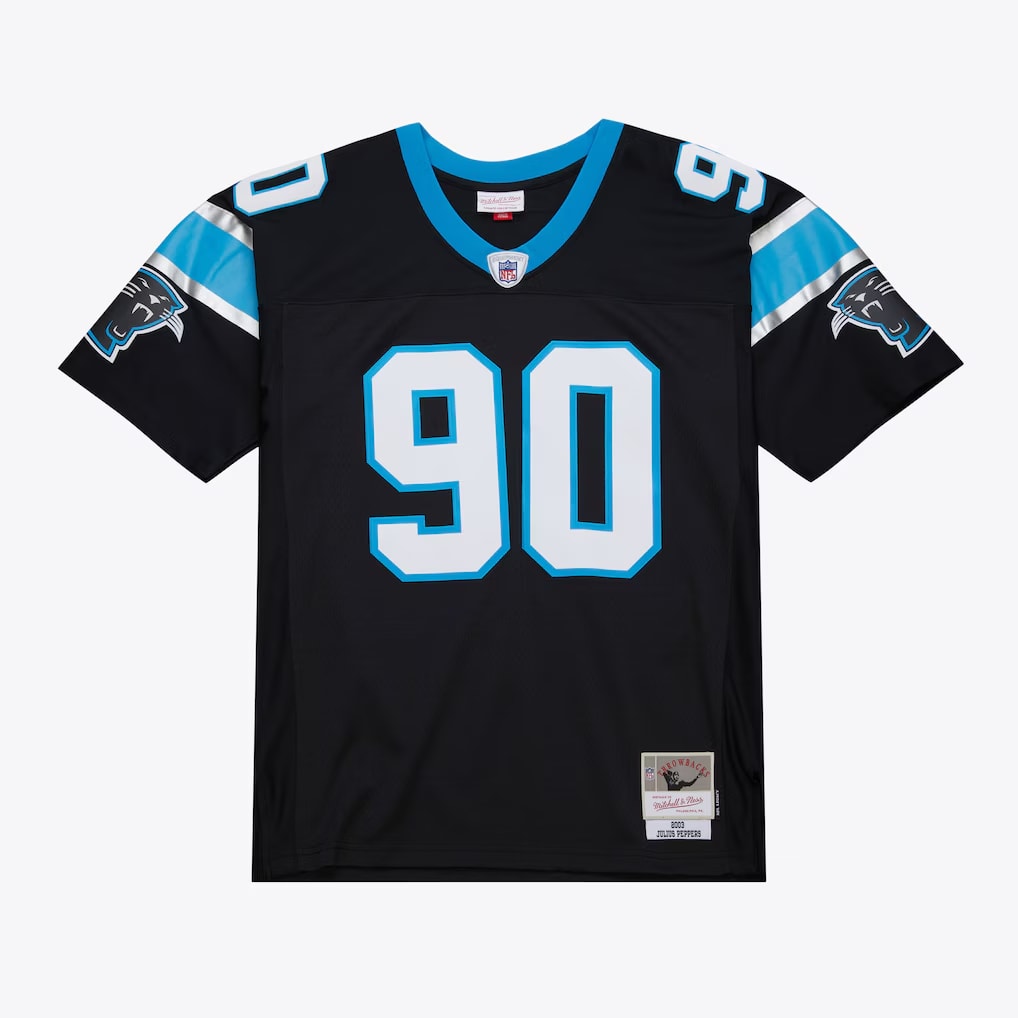 Men's Mitchell & Ness Julius Peppers Carolina Panthers 2003 Legacy Jersey