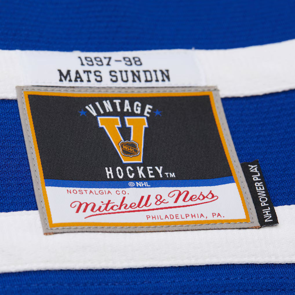 Men's Mats Sundin Toronto Maple Leafs 1997-98 Blue Power Play Jersey
