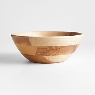 Medium Ash Wood Serving Bowl – 12 Inch