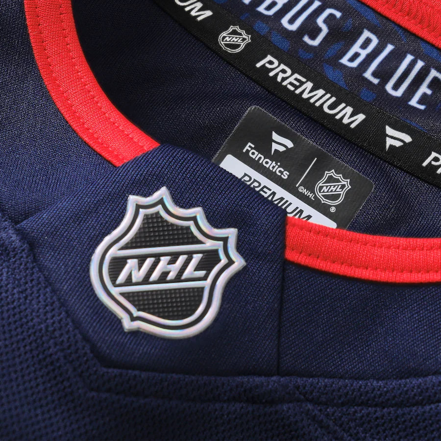 Men's Columbus Blue Jackets Fanatics Navy 2025 NHL Stadium Series Premium Jersey
