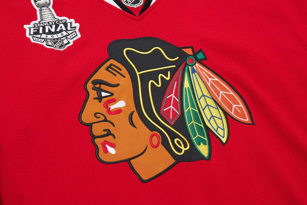 Men's Chicago Blackhawks Marian Hossa Red 2014-15 Power Play Jersey