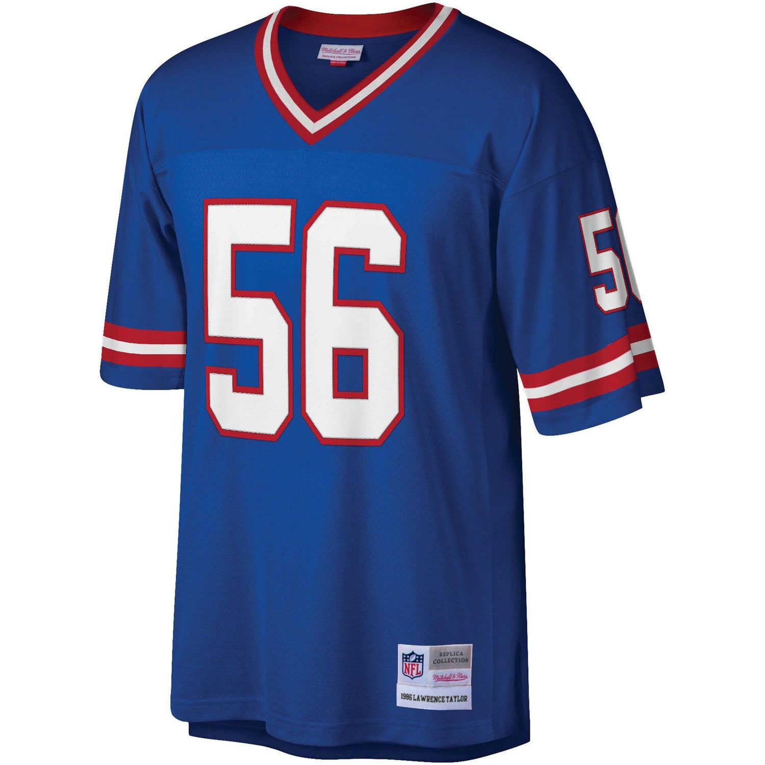 Men's New York Giants Lawrence Taylor Mitchell & Ness Royal Legacy Jersey