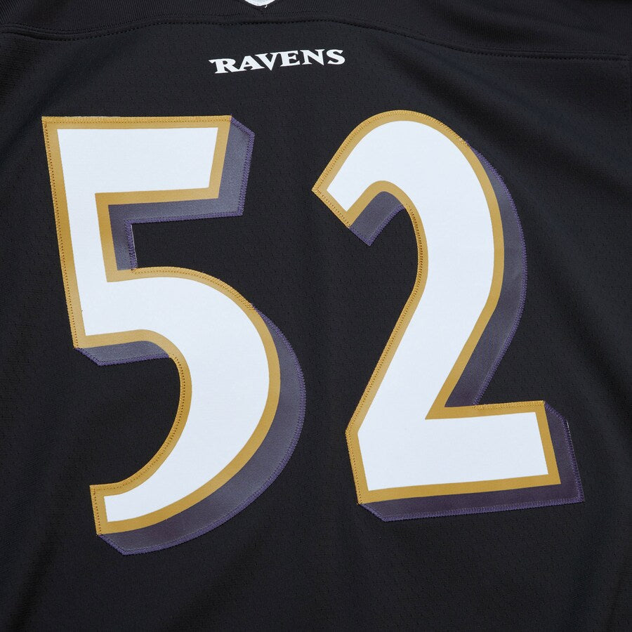 Men's Mitchell & Ness Ray Lewis Black Baltimore Ravens Legacy Jersey