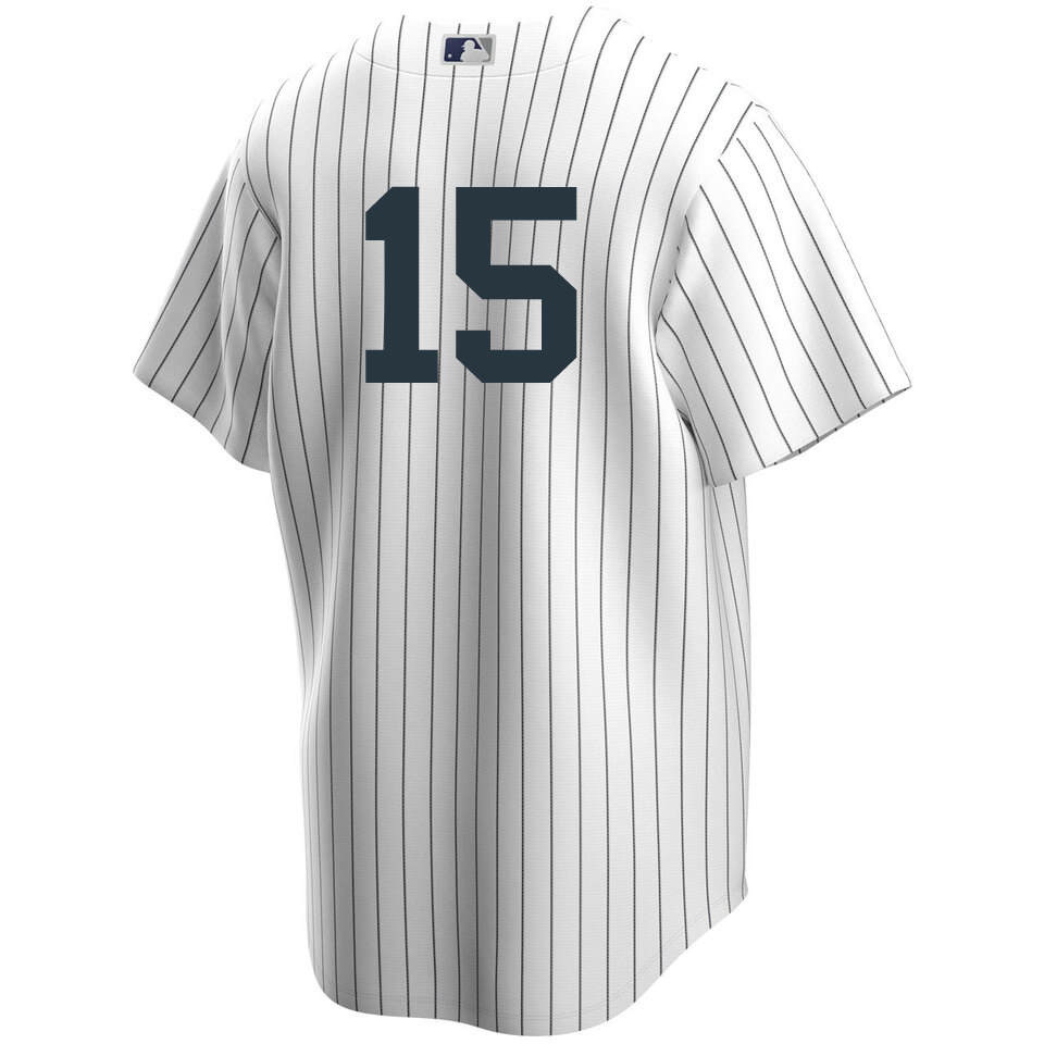 Men's Nike Thurman Munson #15 White New York Yankees Home Player Jersey