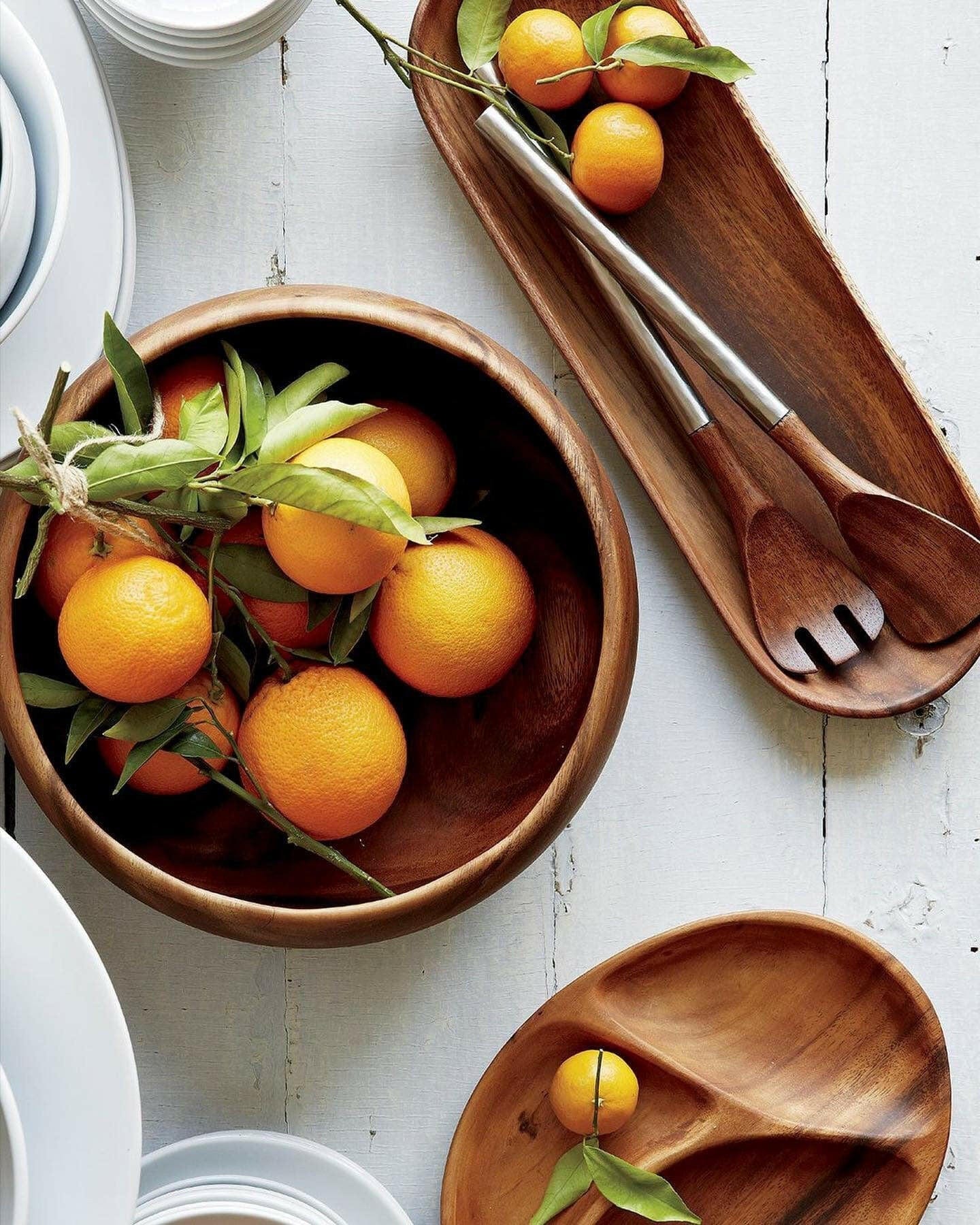 Small Acacia Wood Serving Bowl – 5.75 Inch (Copy)