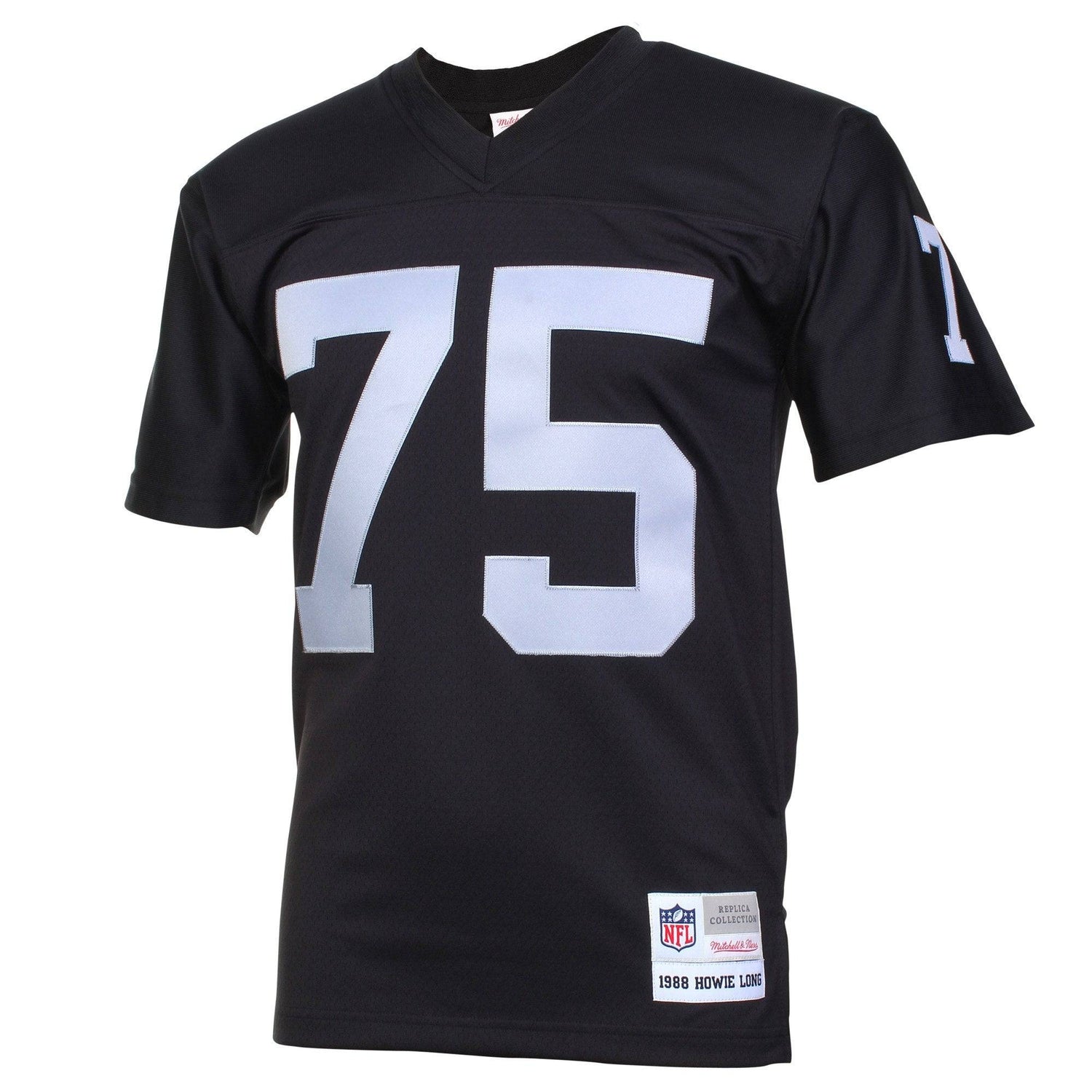 Mens Las Vegas Raiders Howie Long Mitchell & Ness Black Retired Player Vintage Jersey