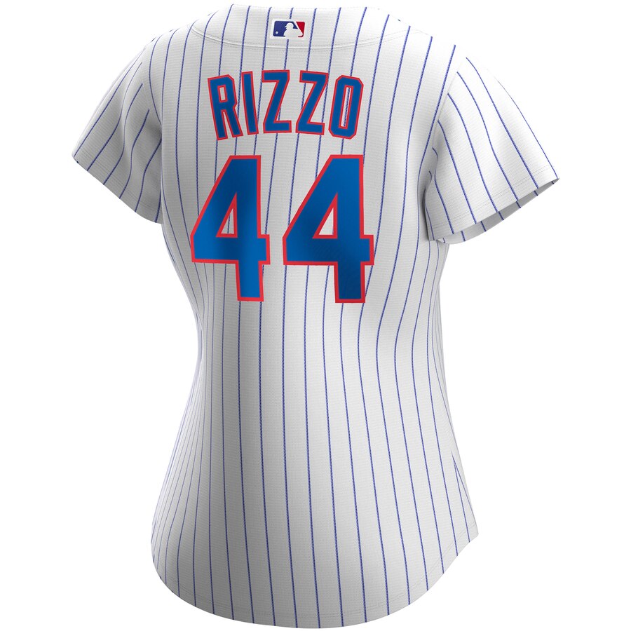 Women's Chicago Cubs Anthony Rizzo Nike White Home Player Jersey
